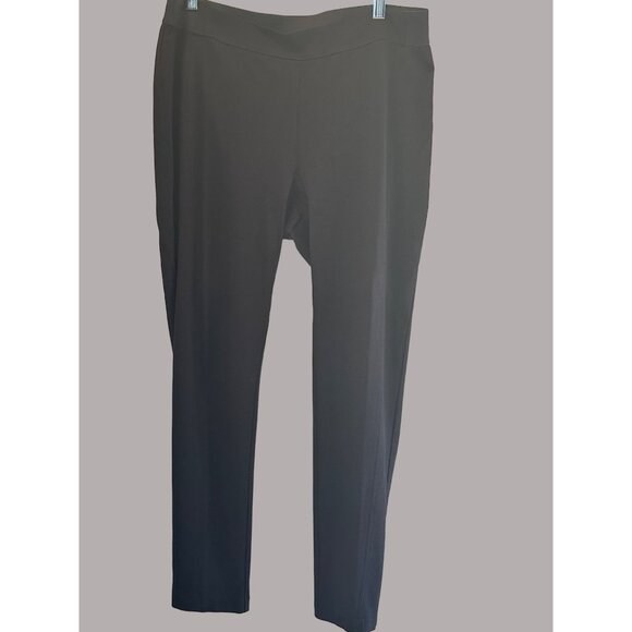 Talbots Women’s Plus Stretch Pull On Pants Black Size 2X - Picture 2 of 8